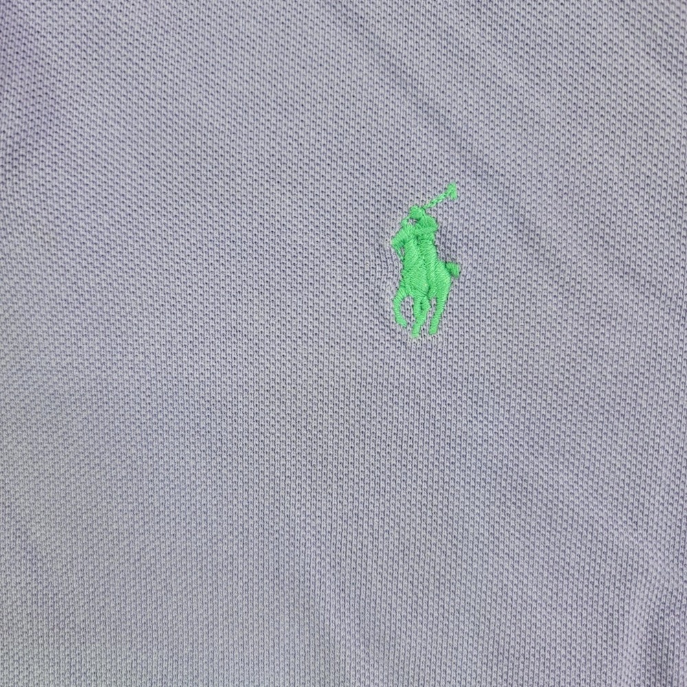 Polo Ralph Lauren Polo Shirt Mens Medium Purple Classic Fit Pony Logo Cotton - Picture 2 of 11